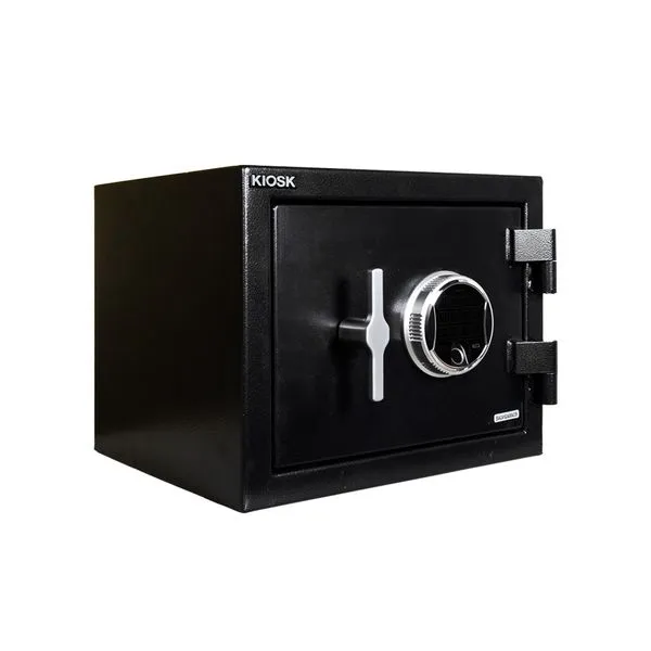 Fireproof safe with fingerprint  and digital code system,  22 kgs.