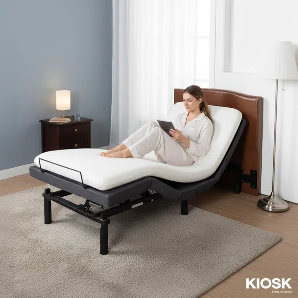 Electric adjustable bed for 3-3.5 feet mattress with massage system (Free! Mattress or head bed)