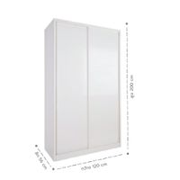 Lemari Pakaian Pintu Geser - BRIM-6