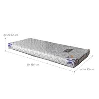 Compressed sponge mattress for Flex-035 adjustable electric bed,5inches thickness-3
