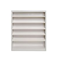 MAX Steel Shoe Cabinet - 6 Tiers, Adjustable Shelves-4