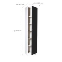 Lemari Tinggi dengan Pintu -40.7 cm. depth-10