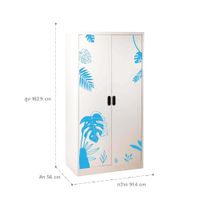 Open door-capsule handle wardrobe-3