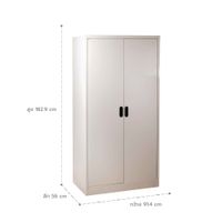 Open door-capsule handle wardrobe-3
