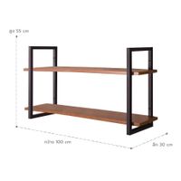 Rak Gantung Retro 100cm-8