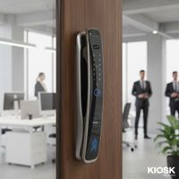 Smart Digital Door Lock with face recognition/finger scan/code/NFC card/Mobile