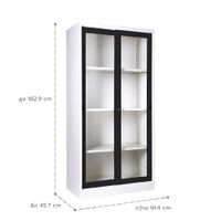Lemari Pintu Kaca Geser - Cupboard-11