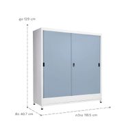 Lemari Pintu Geser - Kaki/Alas-6