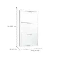ตู้รองเท้า SWING 3 ลิ้นชัก -8