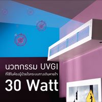 Upper room เครื่องฆ่าเชื้อโรคในอากาศ (30 watt)