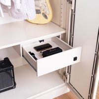 Drawers for wardrobes with fingerprint locks-2