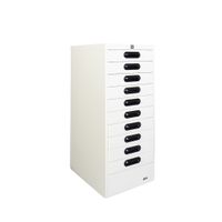 KOL 10-Drawer Form Cabinet with Automatic Lock-1