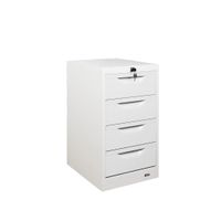 KOL 4-Drawer Filing Cabinet for Documents and Equipment with Automatic Locking Key-2