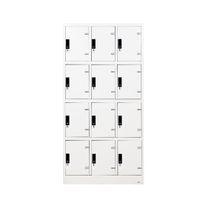 KOL 12-Door Locker Cabinet with 2 Keys per Compartment-3