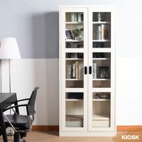 KIOSK Duo Set: MAXBOOK High Cabinet & Extendable Ceramic Dining Table-1