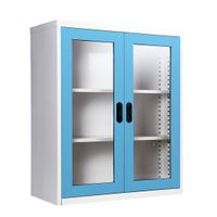 2 glass door book cabinet - 40cm. Depth-2