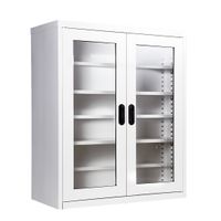 Shoe cabinet -Glass door in 40.7 cm depth-1