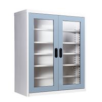 Shoe cabinet -Glass door in 40.7 cm depth-4