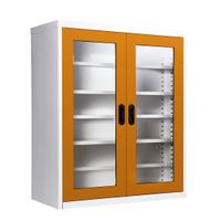 Shoe cabinet -Glass door in 40.7 cm depth-6