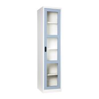 High cabinet -open glass door with 40.7 cm. depth-5