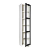 High cabinet -open glass door with 40.7 cm. depth-10