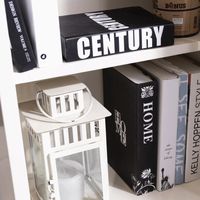 2 glass door book cabinet-5