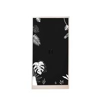 Open door-capsule handle wardrobe-Monsterla graphic-4