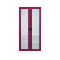  Frosted glass door wardrobe-4