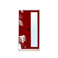 Open door-capsule handle mirror wardrobe-Monsterla graphic-10