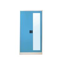 Open door-capsule handle mirror wardrobe-6