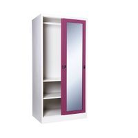 Mirror glass sliding wardrobe-9