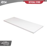 KOL Shelf Board for 4-Foot Sliding Door Cabinet with Shelf Hooks.