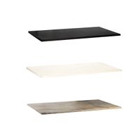 Metamix Table Top, 160 cm size, available in 2 materials and 2 colors