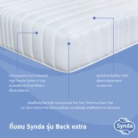 Kasur berukuran 5ft dengan merek Synda - Back Extra-4